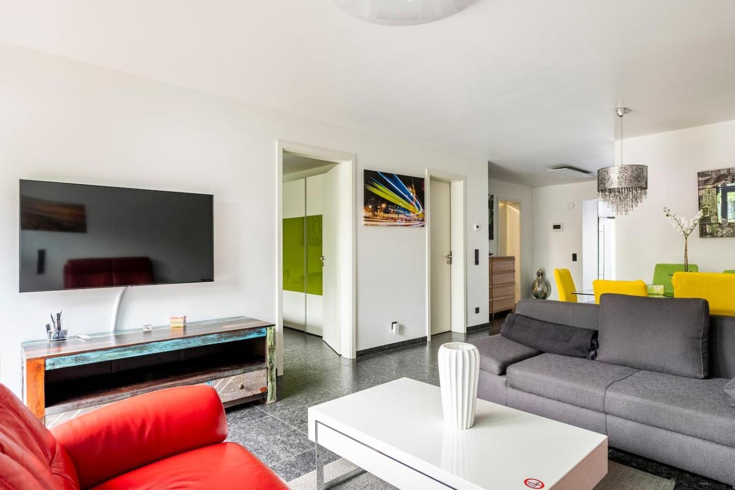 Wunderschoene Terrassenwohnung Mit Blick Ins Gruene! 메어부쉬 외부 사진